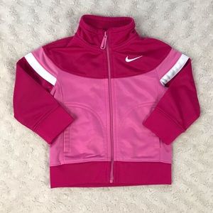 Nike Pink Jacket Size 12 Months